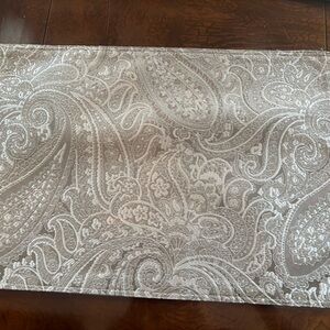 Waterford taupe beige pillow sham